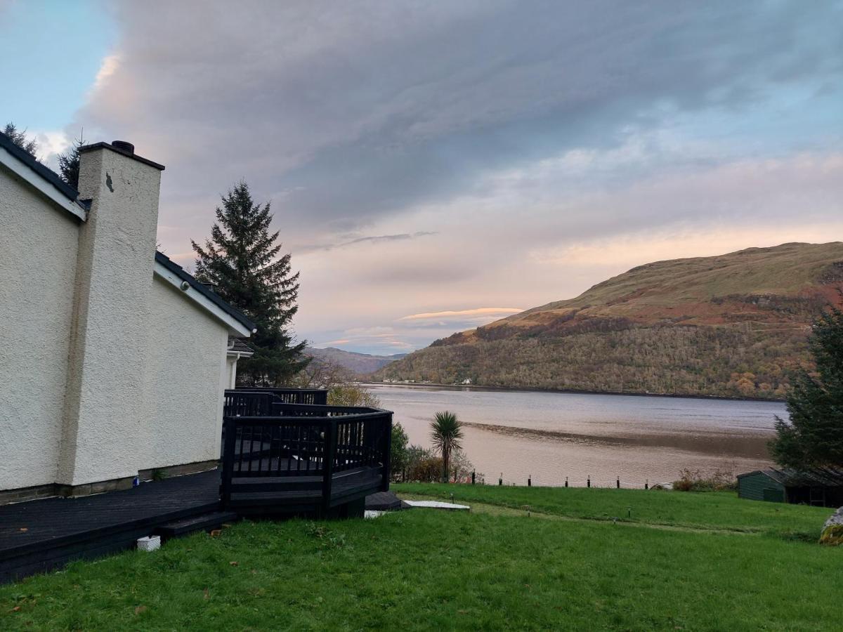 Waterside 3 Bed Cottage, Hot Tub, Sauna, Pvt Beach Arrochar Luaran gambar