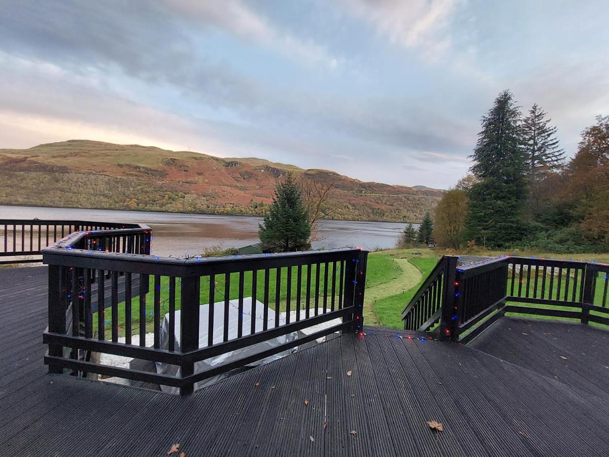Waterside 3 Bed Cottage, Hot Tub, Sauna, Pvt Beach Arrochar Luaran gambar