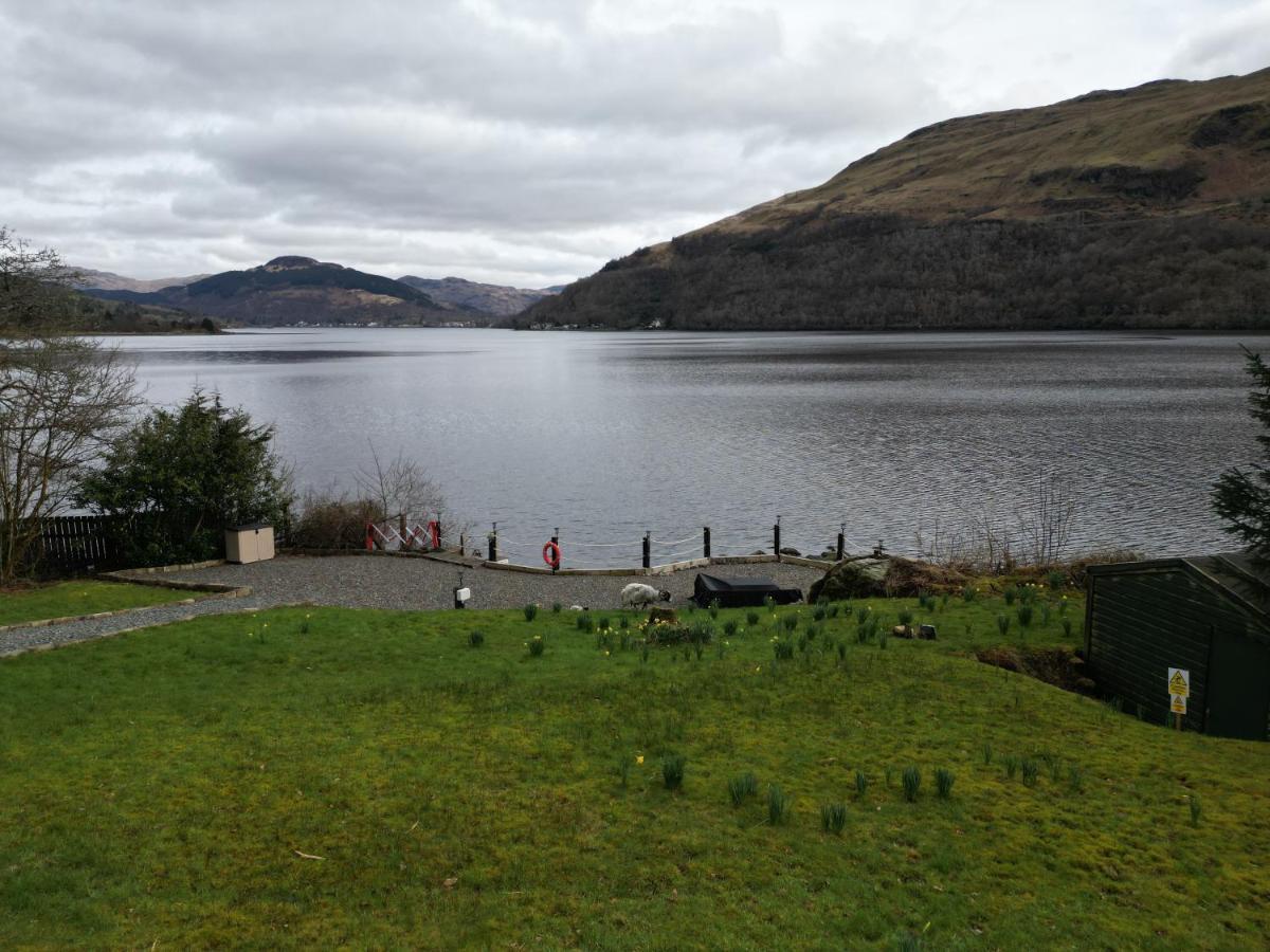 Waterside 3 Bed Cottage, Hot Tub, Sauna, Pvt Beach Arrochar Luaran gambar