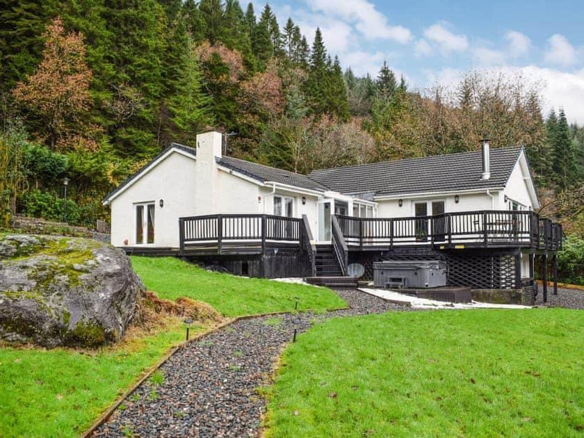 Waterside 3 Bed Cottage, Hot Tub, Sauna, Pvt Beach Arrochar Luaran gambar